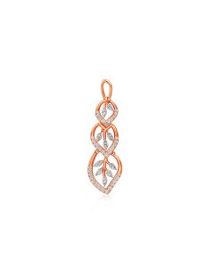 Radiant Vine Diamond Pendant