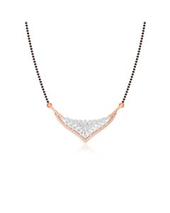 Contemporary Vine Diamond Mangalsutra