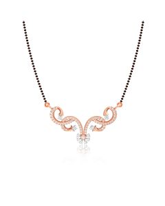 Baroque Art Diamond Mangalsutra