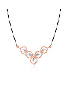 Abstract Love Diamond Mangalsutra