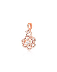 Elegant Rose Diamond Pendant