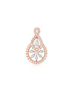 Ultimate Rose Gold Diamond Pendant