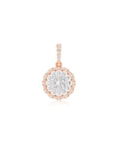 Brilliant Droplet Diamond Pendant