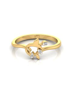 Radiant Loop Diamond Ring