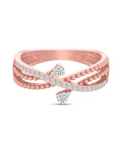 Triple Band Diamond Ring