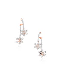 Ethereal Design Diamond Drop Earrings