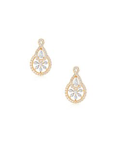 Royal Allure Rose Gold Diamond Studs