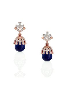 Glorious Pearl Diamond Earrings